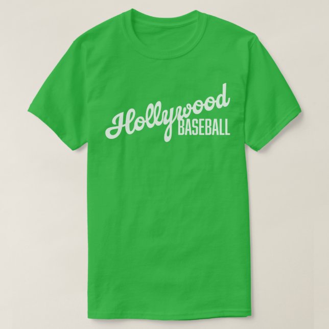 Hollywood Baseball TShirt (Design Front)