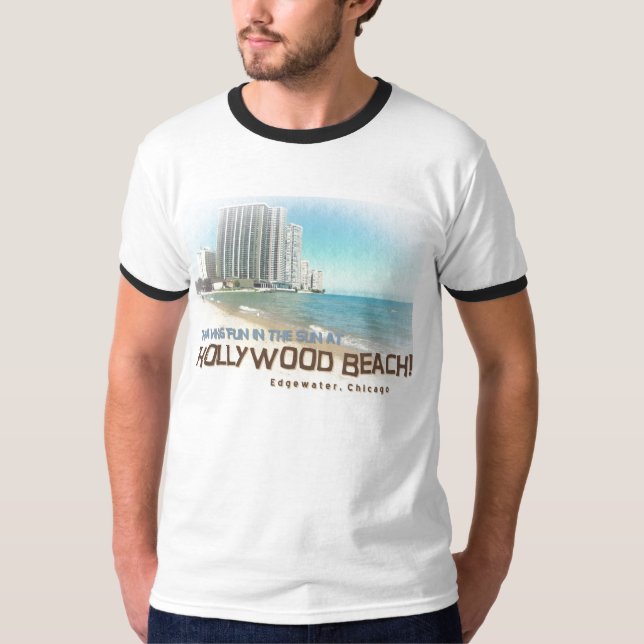 Hollywood Beach T-Shirt (Front)