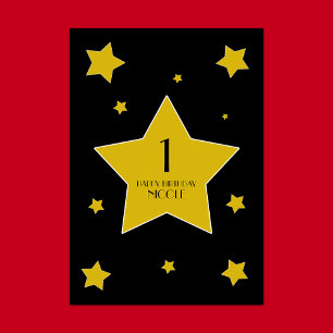 Hollywood Birthday Party Movie Stars Table Number