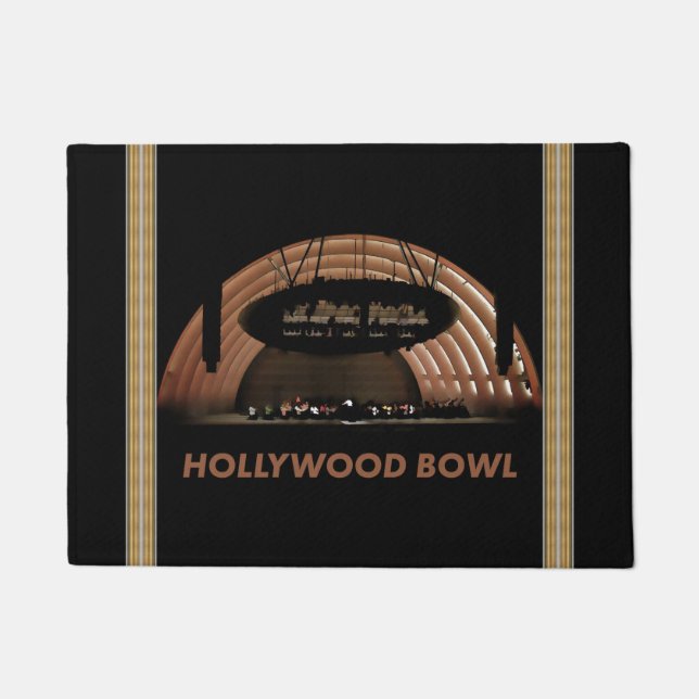 Hollywood Bowl Door Mat (Front)