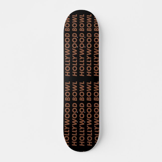 Hollywood Bowl Skateboard (Front)