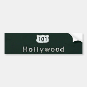 Hollywood Bumper Sticker