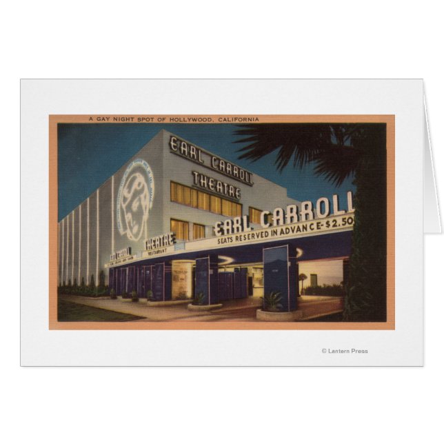 Hollywood, CA - "A gay night spot" (Front Horizontal)