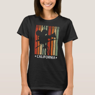 Hollywood Califonia American Usa Vacation Travel T T-Shirt