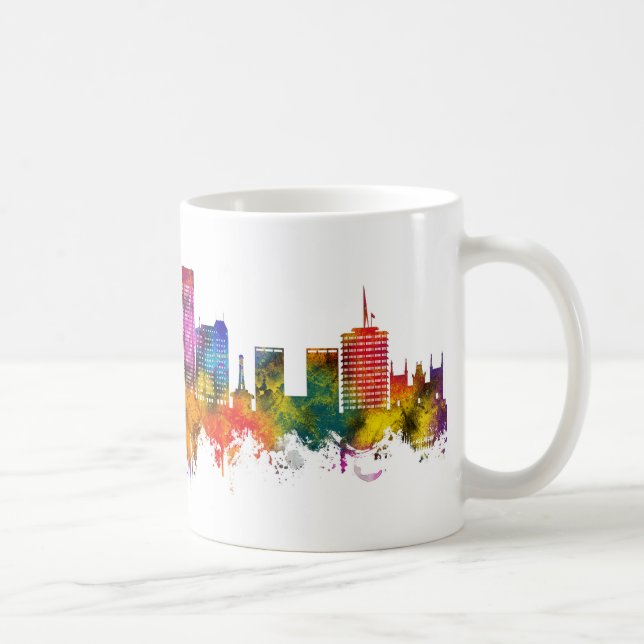 Hollywood California Skyline Coffee Mug (Right)