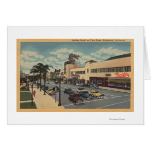 Hollywood, CALooking South on Vine Street View