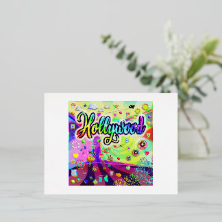 Hollywood Cool Energy Postcard