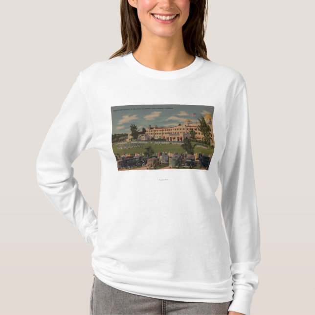 Hollywood, FL - Cadet Parade at Military Academy T-Shirt (Front)