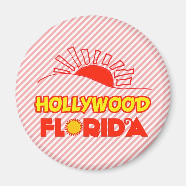 Hollywood, Florida Magnet (Front)