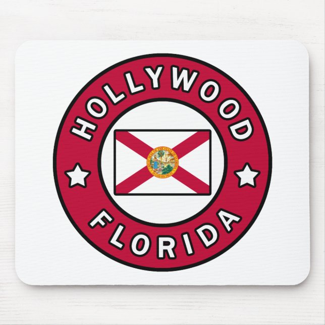 Hollywood Florida Mouse Pad (Front)