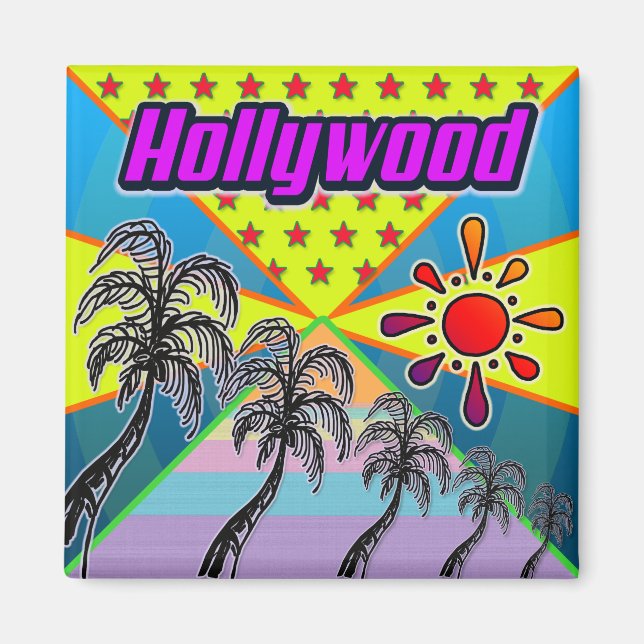 Hollywood Freedom Magnet (Front)