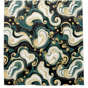 Hollywood Glam Shower Curtain – Luxe & Trendy