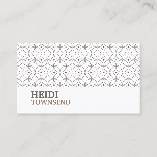 Hollywood Glamour No. 2 Business Card (Front)