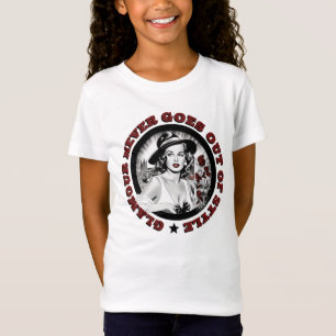 Hollywood Glamour vintage retro design T-Shirt