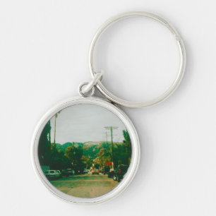 Hollywood Hills Key Ring