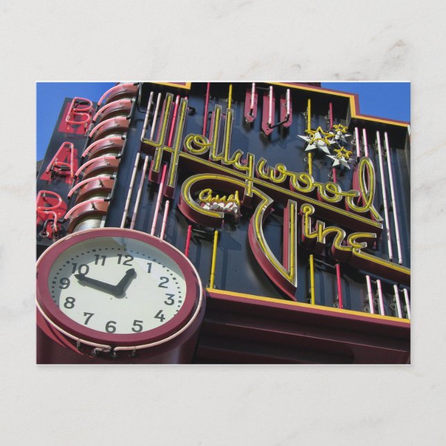 Hollywood Icon Postcard (Front)