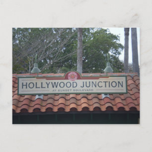 HOLLYWOOD JUNCTION STATION POSTCARD