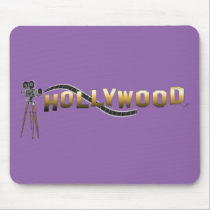 Hollywood-Movie Director Camera Mouse Pad