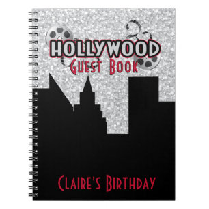 Hollywood Party Guest Book