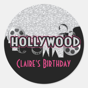 Hollywood Party Stickers