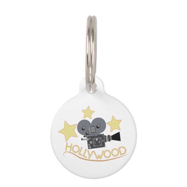Hollywood Pet Tag (Front)