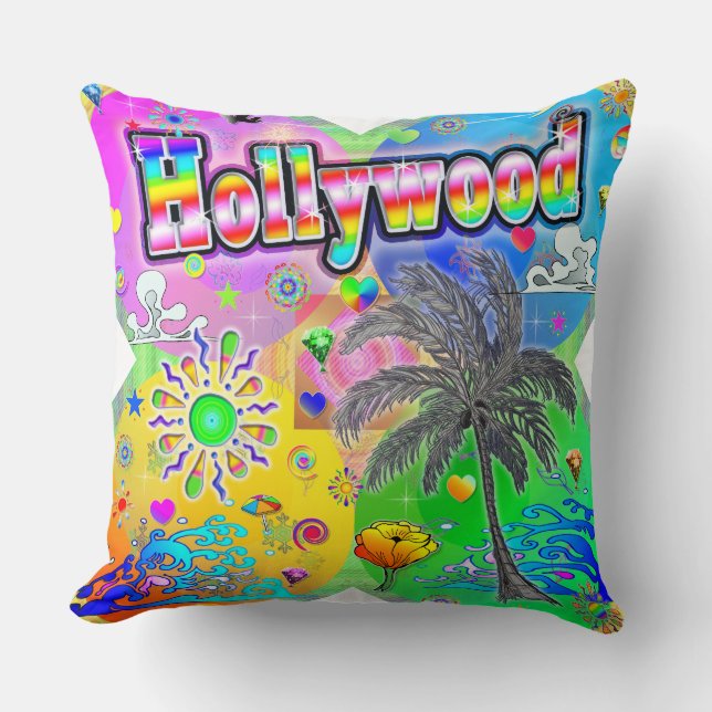 Hollywood Quadro Seasons Pillow (Front)