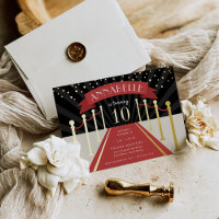 Hollywood Red Carpet Movie Theme Birthday Party