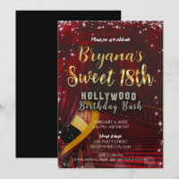 Hollywood Red Carpet Stairs SWEET 18 18th Party