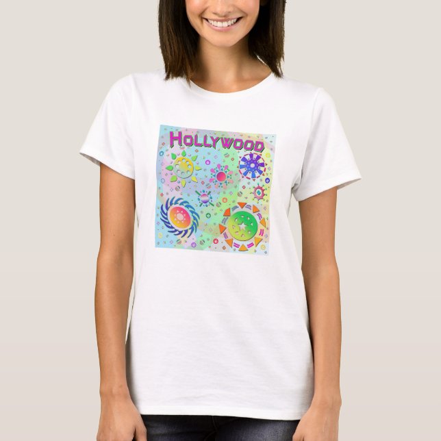 Hollywood Seven Suns & Energy T-Shirt (Front)