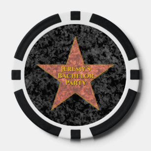 Hollywood Star Poker Chips