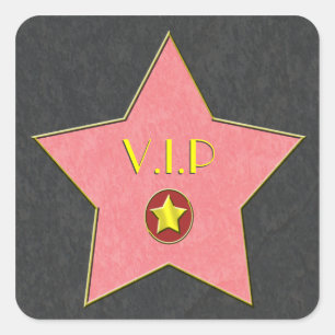 Hollywood Star Stickers