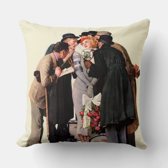 Hollywood Starlet Cushion (Front)