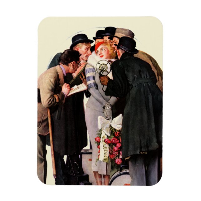 Hollywood Starlet Magnet (Vertical)