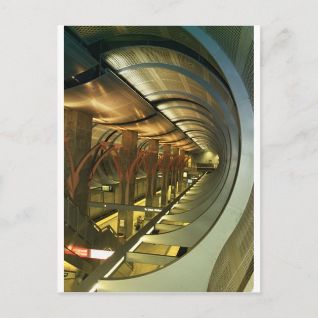 Hollywood subway postcard (Front)