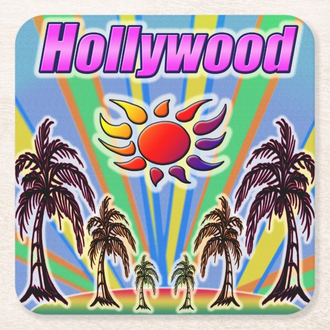 Hollywood Summer Love Coaster (Front)