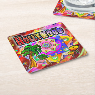 Hollywood Tropical Friends Coaster