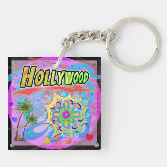 Hollywood True Progress Keychain (Back)