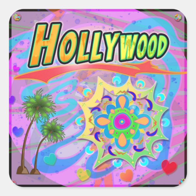 Hollywood True Progress Sticker (Front)