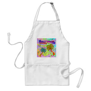 Hollywood Vacation Target Apron