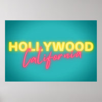Hollywood Vintage Neon Lights  