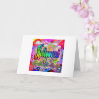 Hollywood Vista Express Greeting Card