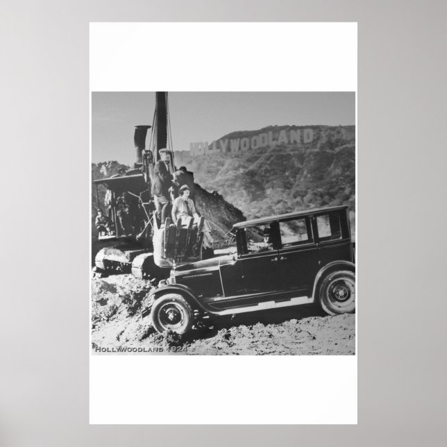 Hollywoodland 1924 poster (Front)