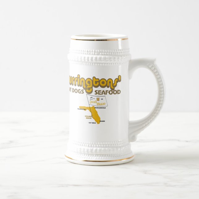 Holmes Beach Curringtons Cerveza Stein (Right)