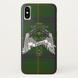 Holmes Tartan Cross Case-Mate iPhone Case