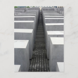 holocaust jewish memorial postcard