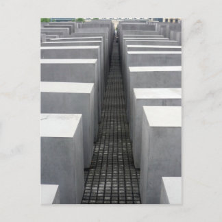 holocaust jewish memorial postcard