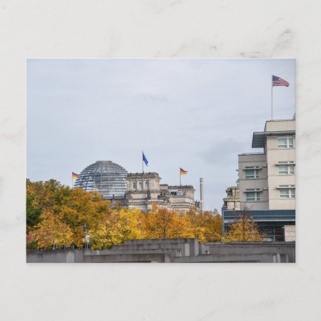Holocaust Memorial, Berlin, Germany Postcard (Front)