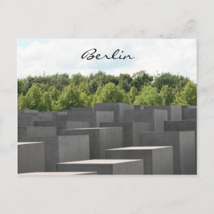 holocaust memorial postcard