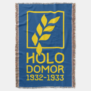 Holodomor Throw Blanket