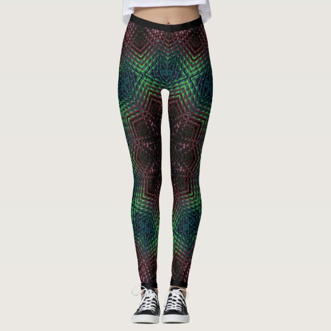 Hologram 1 Design Leggings (Front)